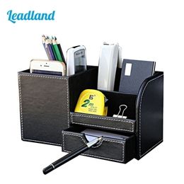 Multi-Function Desk Stationery Organiser Pen Holder Pens Stand Pencil for Office Accessories Supplies 220510