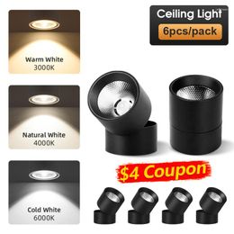 Ceiling Lights LED Light Surface Mount Spot Downlights 220V 15/10/7/5W Spots Lamp Lighting Home Living Room Store Down