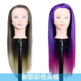 Wig Mannequin Head Color Mannequin Head Hair Practice Head Updo Hair Braiding Mold Wig Model Practice Mannequin