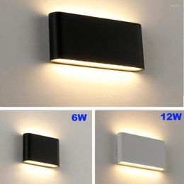 Led Wall Lamp Modern Sconce Stair Lighting Fixture Living Room Bedroom Bed Bedside Outdoor Indoor Ip65 Light Home Hallway Loft