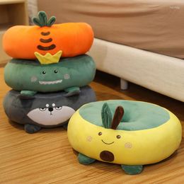 Pillow Breathable Cartoon Plush Futon Lovely Home Sitting Pier Bay Window Round Tatami Padded Office Chair Floor