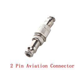 5 conjuntos Lote 2 Pin GX16-2 Aviaci￳n enchufe GX16 Serie Conector de acoplamiento de aire 16M Cable Cable Masculino y hembra 2P High Qualit257k