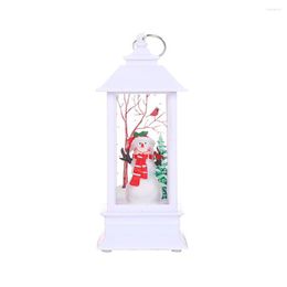 Christmas Decorations LED Electronic Square Light Landscape Path Lights Battery Lamp Year Ornaments Tree Hanging Home Decor Gift