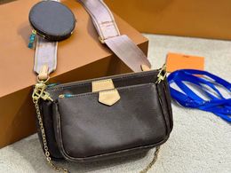 Berühmte Marke Designer 3-IN-1 Schulter Tasche Frauen Vintage Druck Geldbörse Und Handtaschen Für Frauen Luxus Umhängetasche handtasche Weibliche