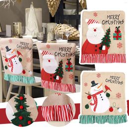 Chair Covers 1pc Christmas Back Cover Decoracion Navidad Hat Decorations For Home Dinner Table Year 47 59 Cm #t2p