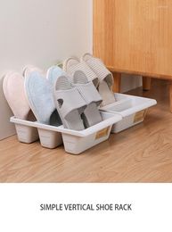 Clothing Storage & Wardrobe Shoe Organizer Box Household Upright Economy Slippers Rack Multifunctional Dust Proof Cabinet Closet Finishing S