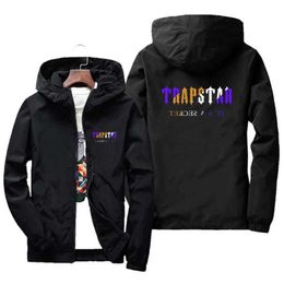 Men's Jackets TRAPSTAR 2022Selling Summer New Rainproof Slim Jacket Men Women Waterproof Sunscreen Anti-UV Windbreaker With Pockets T221019