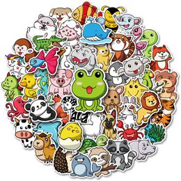 50Pcs Cute Animal Stickers for Kids Teens Vinyl Waterproof Sticker for Laptop Bumper Skateboard Water Bottles Computer Phone BP539