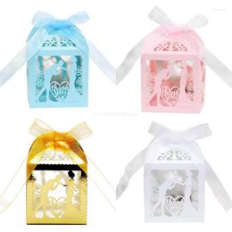 Gift Wrap Hollow Couple Candy Boxes Set Of 50 Home Festival Party Wrapping Dropship