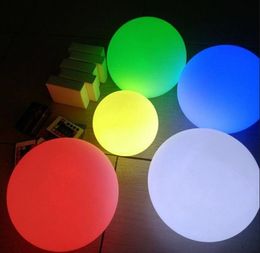 Outdoor Lawn Lamps Landscape Garden Swimming Pool Patio Ambient Decorative Remote Control Waterproof LED Ball Light 16 Colours 5 Modes