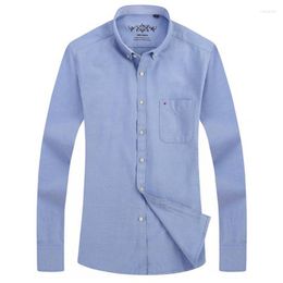 Men's Casual Shirts 2022 Dress Shirt Plus Size Oxford Fabric Cotton Excellent Comfortable Slim Fit Button Collar Business Men