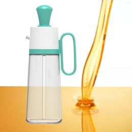 Storage Bottles Glass Olive Oil Bottle And Brush Seasoning Pot Silicone Dropper Measuring Dispenser For Kitchen