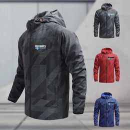 Men's Jackets Outdoor Discovery Men's Street Camo Jacket Windbreaker Fall Winter Windproof Cycling Wear Pilot Hoodie Men Travel Camping Jacket T221017