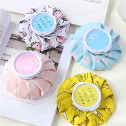 Other Home Garden 1pc Cartoon Hot Water Bottle Bag Dual Use Summer Ice Bag Reusable Knee Head Leg Relief Pain Ice Bag Hand Warmer Household Items T221018