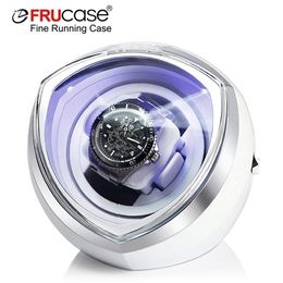 FRUCASE Watch Winder for Automatic es Box Display Collector Storage With Light 220429