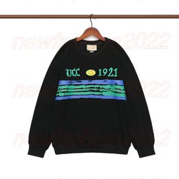 2023 Cotton Jersey Sweatshirt With Web Hoodie Sweatshirts Men Women Pullover Harajuku Tracksui Men's Hoodie Streetwear Casual Fashion Oversized Clothes 001