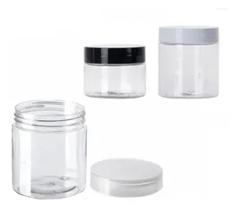 Storage Bottles & Jars 10/20/30pcs 100ml 120ml 150ml Clear Plastic Jar Empty Cosmetic Containers Makeup Box Travel Bottle 200ml 250ml