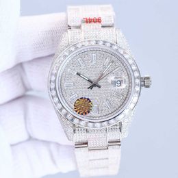 2023Wristwatches Diamond Watch Mens Mechanical Watch 41mm Stainls Steel Strap Movement Sapphire Waterproof Dig