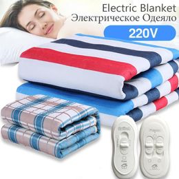 Blankets 220V Electric Blanket Physiotherapy Pad For PainRelief Warm Thermostat Safety Heating In Winter