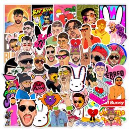 50 PCS Car Stickers Singer Bunny For Skateboard Laptop Fridge Helmet Stickers Pad Bicycle Bike Motorcycle PS4 Notebook Guitar Pvc Decal L50-271