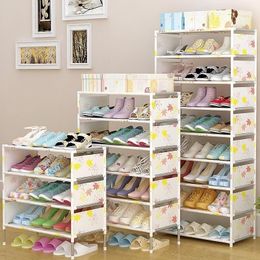 Clothing Storage Shoe Rack Cabinet Organiser Holder Multi Layers Assemble Shoes Shelf USA Stock Living Room Furniture