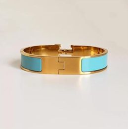 2022 designer design Bangle stainless steel gold buckle bracelet fashion Jewellery men and women bracelets