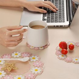 Table Mats Creative Household Silicone Insulation Pad PVC Flower Mat High Temperature Non-Slip Pot Bowl