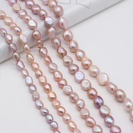 Beads Exquisite Natural Fresh Water Vertical Hole Two Faceted Pearl DIY Jewellery Accessories Manual Semi-finished Production