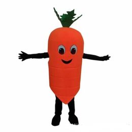 2022 Halloween Carrot Mascot Costume Cartoon vegetables Anime theme character Christmas Carnival Party Fancy Costumes Adults Size Birthday Outdoor Outfit