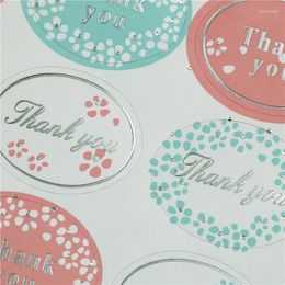 Gift Wrap 240pcs Thank You Paper Labels Sticker Seal Stickers For DIY Cookie Packaging