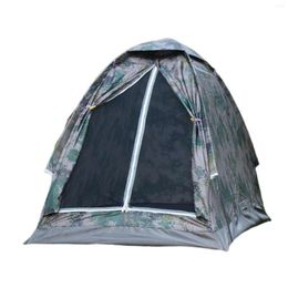 Carpas y refugios de una a dos personas Camping Tent Beach Single Capa Portable Camuflaje al aire libre para viajar en senderismo