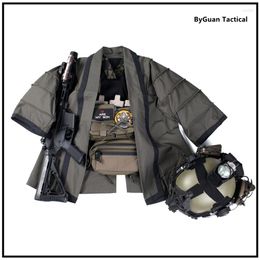 Hunting Jackets Tactical Retro Personality Outdoor Coat Training Cloak Combat Haori Jacket Improved