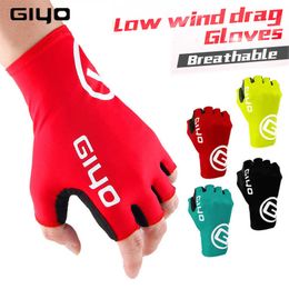 Cycling Gloves Giyo Cycling Gloves Half Finger Gel Sports Racing Bicycle Mittens Women Men Summer Road Bike Gloves MTB Luva Guantes Ciclismo T221019