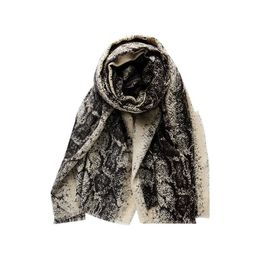 Scarves Wholale Customised women winter shawl oversize snake printing acrylic brushing soft print scarf
