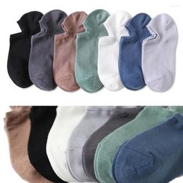 Men's Socks Mens No Show Low Cut Invisible Non Slip Cotton Boat Liner Sneaker SCKHX0001