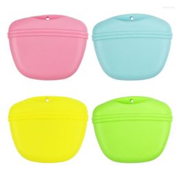 Dog Car Seat Covers 50LF Treat Pouch Safe Silicone Pet Training Bag For Small To Large Dogs Carrying Kibble With Waist Belt Clip