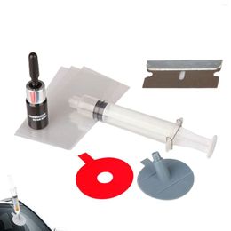 Car Wash Solutions Windshield Chip Repair Kit Spot Damage Glass Corrector Set Automotive For Chips Cracks