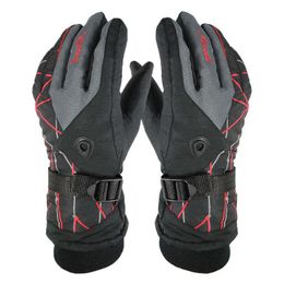 Ski Gloves Winter Men Women Outdoor Sports Windproof Warm Riding Hiking ing Skateboard Snowboard Snowmobile L221017