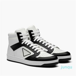 Professional Downtown Leather High-top Sneakers Shoes Sporty District Men Skateboard Walking Tech Fabrics Lace Up Outdoor Trainer