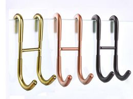 Multifunctional Door Hook Stainless Steel S Hook Kitchen Cabinet Clothes Household Hanger Towel Bathroom Glass Door