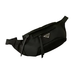 Nylon Designer Waist Bag For Women Casual Belt Waist Bags Zipper Chest Fanny Pack Mens Black Bumbag Leather Crossbody Sport Fannyp213t