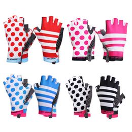 Cycling Gloves DH SPORTS Cycling Gloves Half Finger Bike Gloves Shockproof Breathable Mountain Bicycle Glove Men Individuality Cycling Clothing T221019