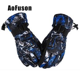 Ski Gloves Snowboard Unisex Windproof Waterproof Teens Breathable Winter Warm ing Cycling Snow Women Men Glove 2020 New Gant L221017