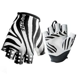 Cycling Gloves Cool Qepae Mountain Bike Bicycle Sport Half Finger Breathable Gel Pad Motocycle guantes ciclismo T221019