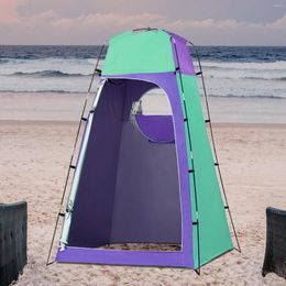 Палатки и укрытия легко установили портативные открытые душевые палатки в лагере, укрытие дождя для кемпинга пляж уединение