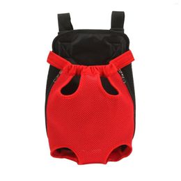 Dog Car Seat Covers Animals Pet Backpack Carrier Breathable Portable Hands Free Adjustable Durable Detachable Camping For Cat Dogs Foldable