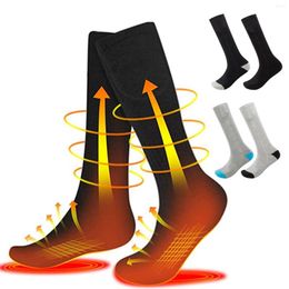 Sports Socks Winter Remote Control Electric Heated Boot Feet Warmer USB Rechargable Battery Outdoor Thermal Hiking Cycling