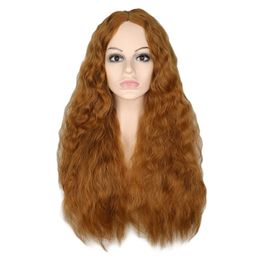 New Long scalp micro curl Avenger Alliance Zhongfen corn perm wig