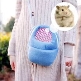 Dog Car Seat Covers Portable Small Animals Carrier Warm Sleeping Breathable Travel Hanging Bag Pets Rat Hamster Hedgehog Chinchilla Ferret