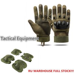 Cycling Gloves 1Pair Tactical Full Finger Touch Screen Motorcycle Ski Outdoor Airsoft Climbing Riding Army Combat T221019